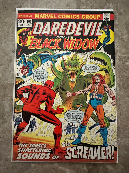 Daredevil #101 VG+ 4.5 (1974 Marvel) - Nice copy for grade