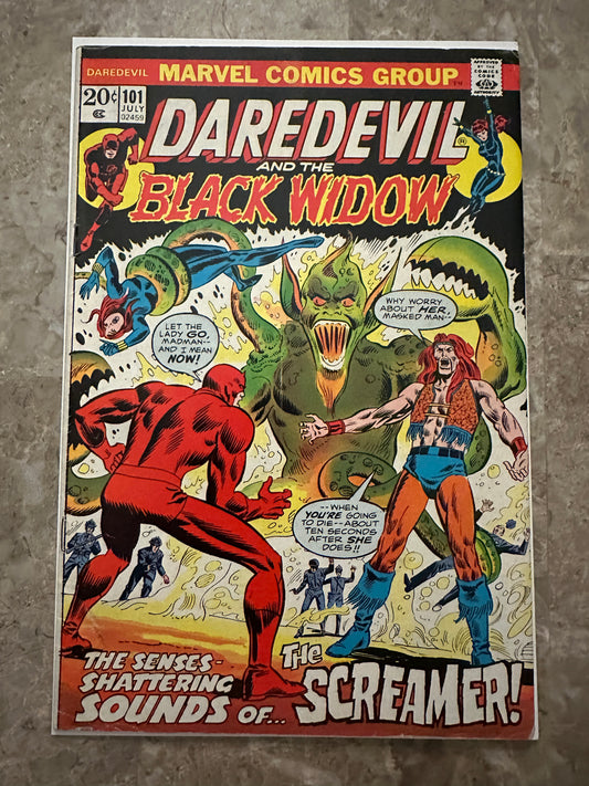 Daredevil #101 VG+ 4.5 (1974 Marvel) - Nice copy for grade