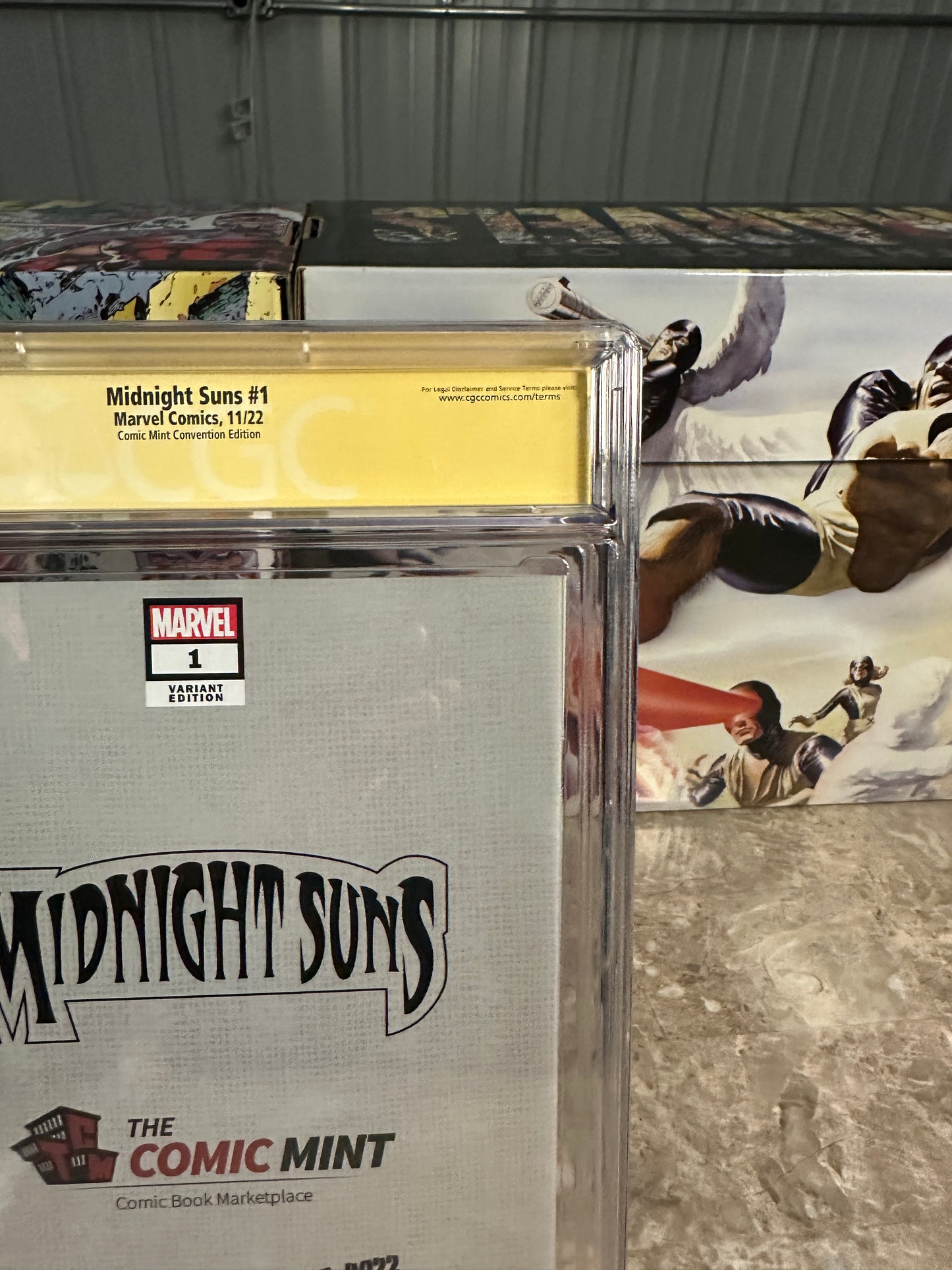 Midnight Suns #1 CGC 9.8 Comic Mint Convention SS Inhyuk Lee (2022 Marvel)