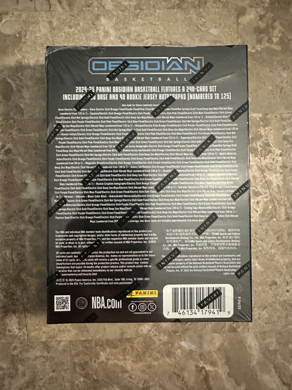 2024-25 Panini Obsidian FOTL Basketball Hobby Box