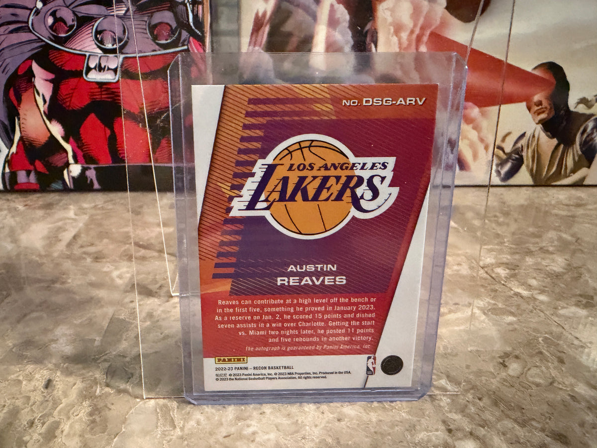 Austin Reeves 2022-23 Panini Recon Destined For Greatness Auto /99