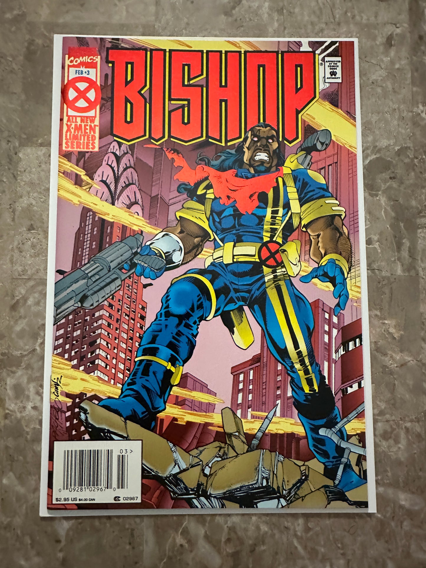 Bishop #1-4 Newsstand High Grade Full Set (1994 Marvel)