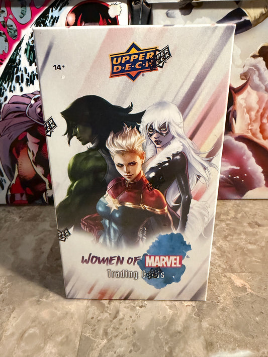 2024 Upper Deck Women of Marvel Trading Cards Factory Sealed Hobby Box