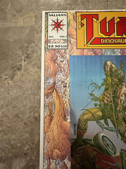 Turok Dinosaur Hunter #1 FN+ 6.5 (DC Comics 1993) - Appears VF