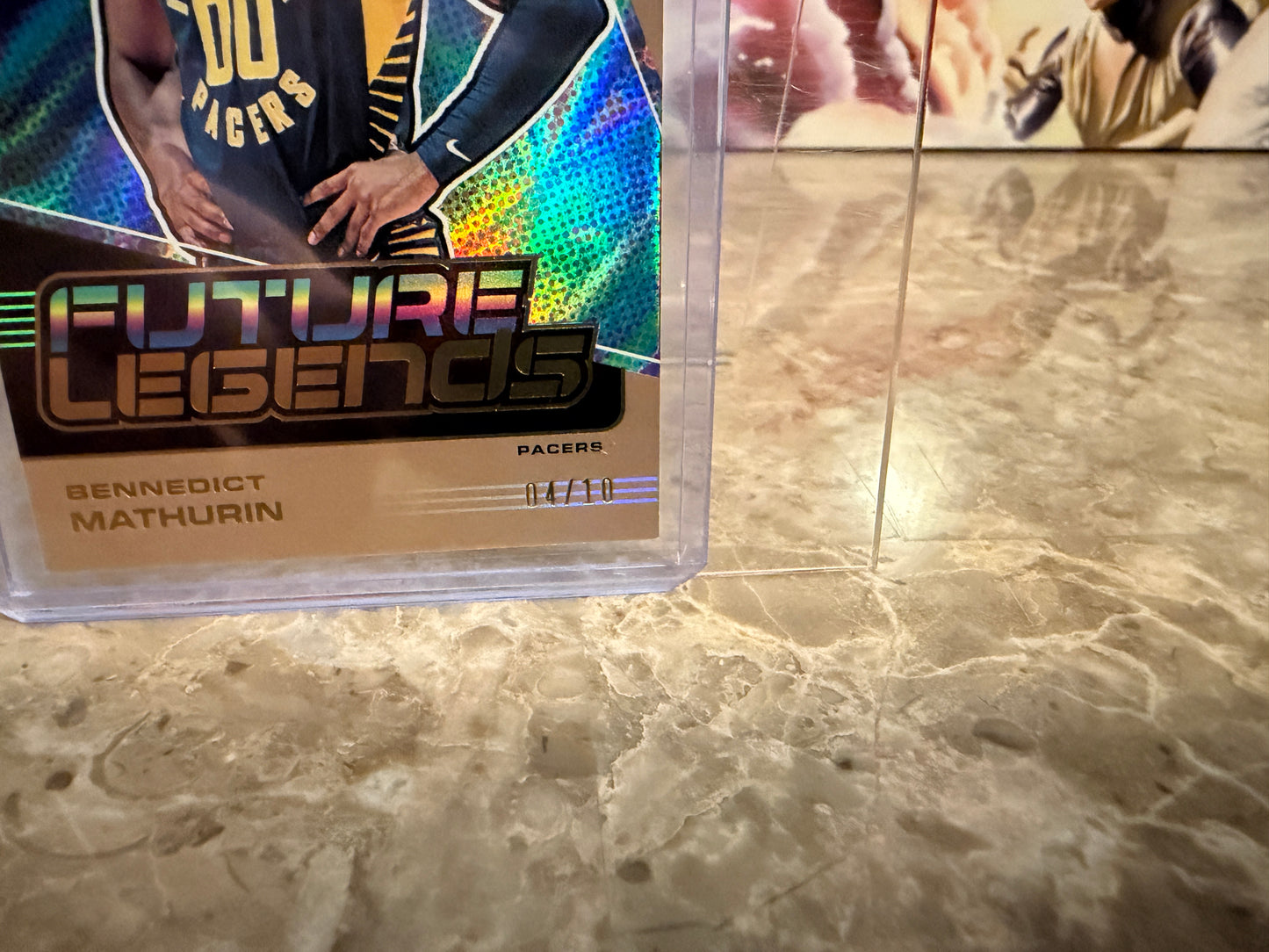 Benedict Mathurin 2022-23 Panini Recon Future Legends 04/10 Gold #2
