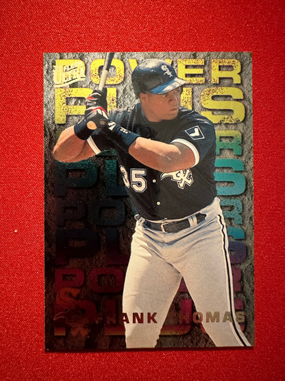 1995 Fleer Ultra Power Plus Frank Thomas #3 - Rare Insert - NM-MT!