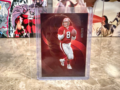 Steve Young 2025 Panini Silhouette Football Base Purple /125