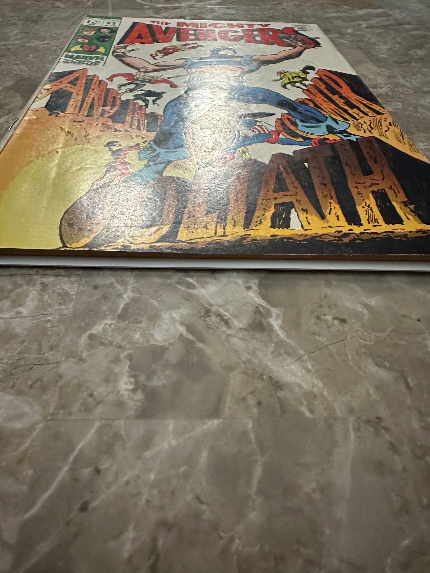 Avengers #63 VG/FN 5.0 (Marvel Comics 1969) - Glossy copy