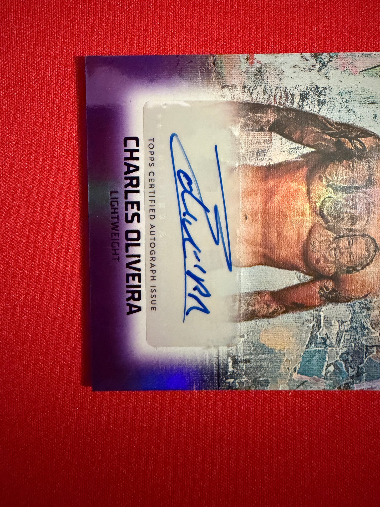 Charles Oliveira 2026 Topps Stadium Club UFC Abstract Autographs 2/25 #AA-CO