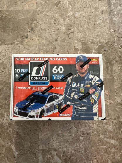 2018 Panini Donruss Nacar Racing Blaster Box Factory Sealed