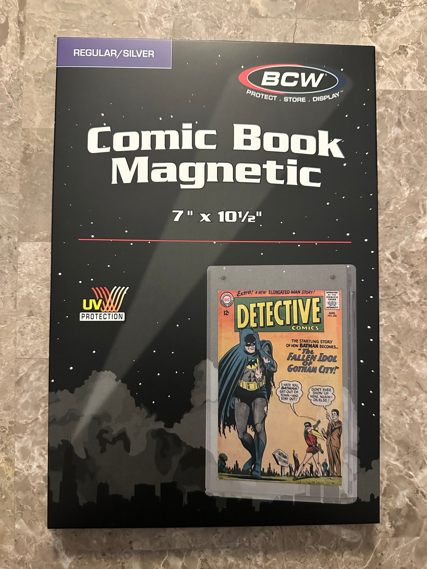 BCW Magnetic Comic Book Holder - Silver