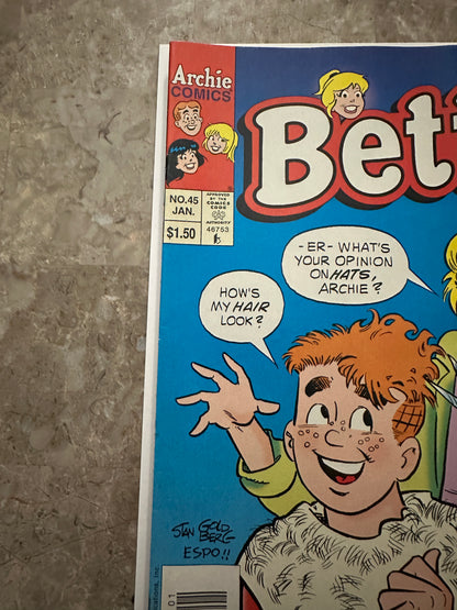 Betty #45 VF- 7.5 (Archie 1997)
