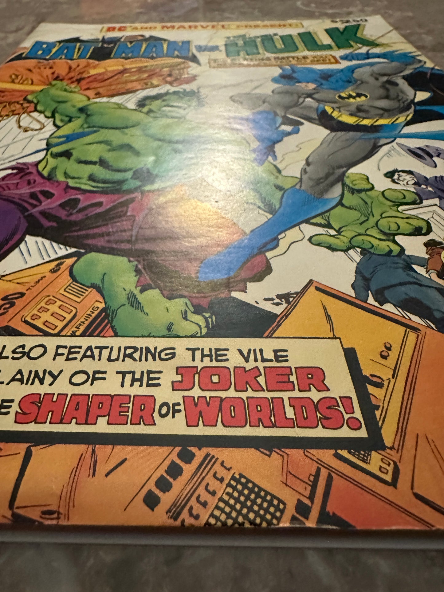 Batman vs. The Incredible Hulk FN- 5.5 (1981) - Treasury Edition