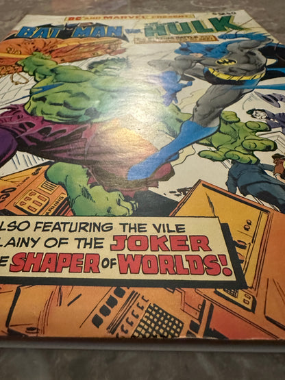 Batman vs. The Incredible Hulk FN- 5.5 (1981) - Treasury Edition