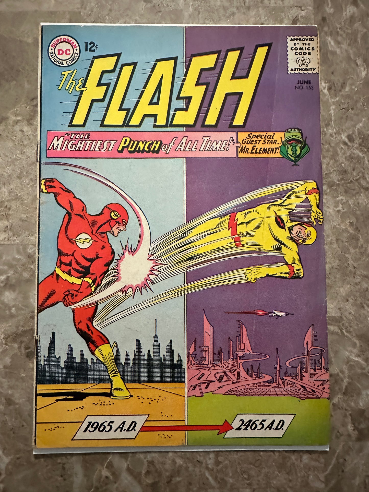 Flash #153 VG- 3.5 (1965 DC Comics)