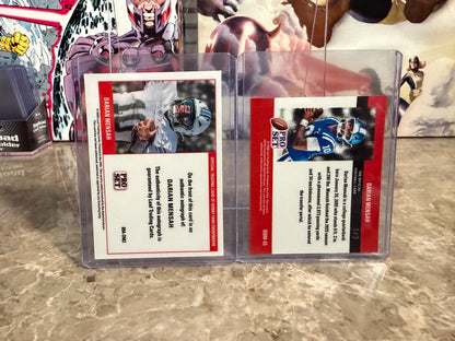 Darian Mensah 2026 Leaf Pro Set Metal Football 1989 Auto 1990 Mini Base Color Match