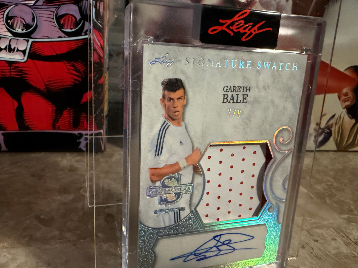 Gareth Bale 2026 Leaf Spectacular Football Signature Swatch /8