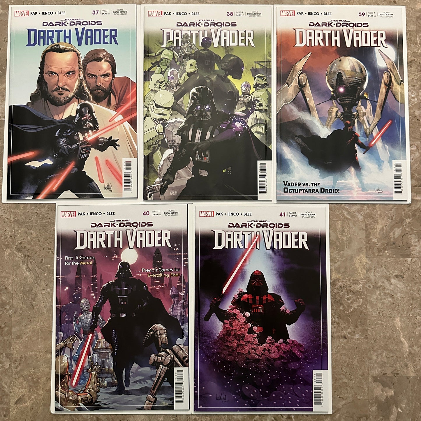 Star Wars Darth Vader #1-50 Complete Set High Grade (2020) - Variants Included