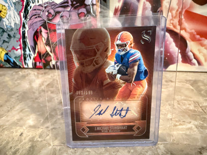 J. Michael Sturdivant 2025 Panini Silhouette Football Profile Signatures /199
