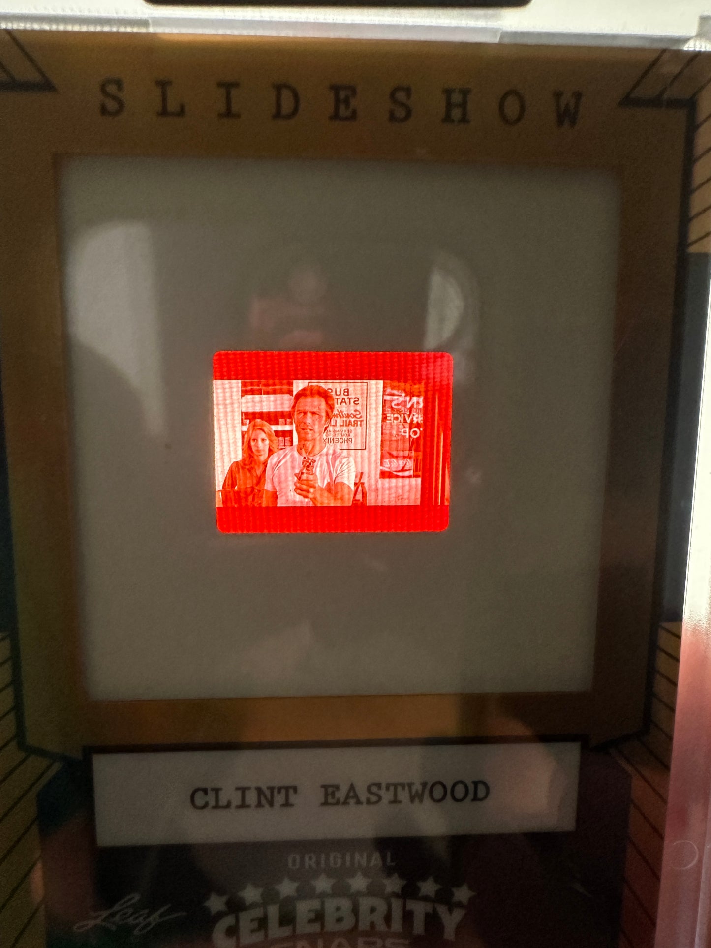 2026 Leaf Slideshow CLINT EASTWOOD The Gauntlet Metal /25 Action Scene SLIDE
