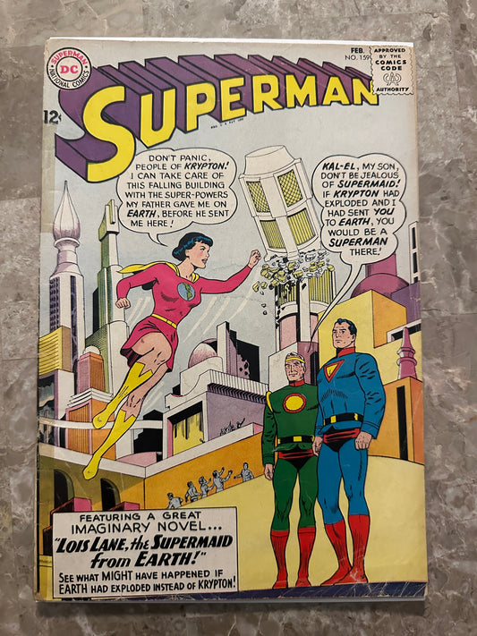 Superman #159 Low Grade (1963 DC)
