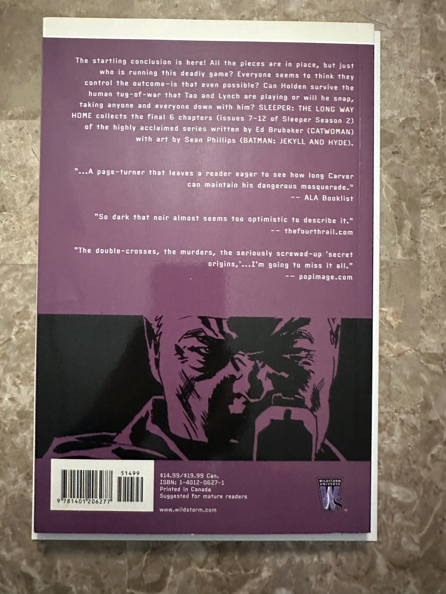 Sleeper Out in the Cold #1-4 TPBs (DC 2019)