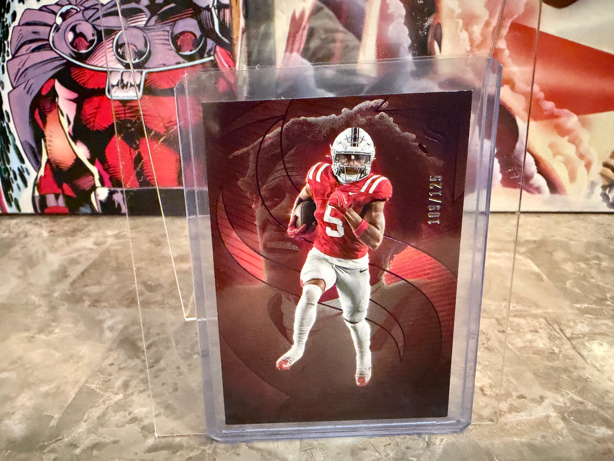 Kewan Lacy 2025 Panini Silhouette Football Base Purple /125