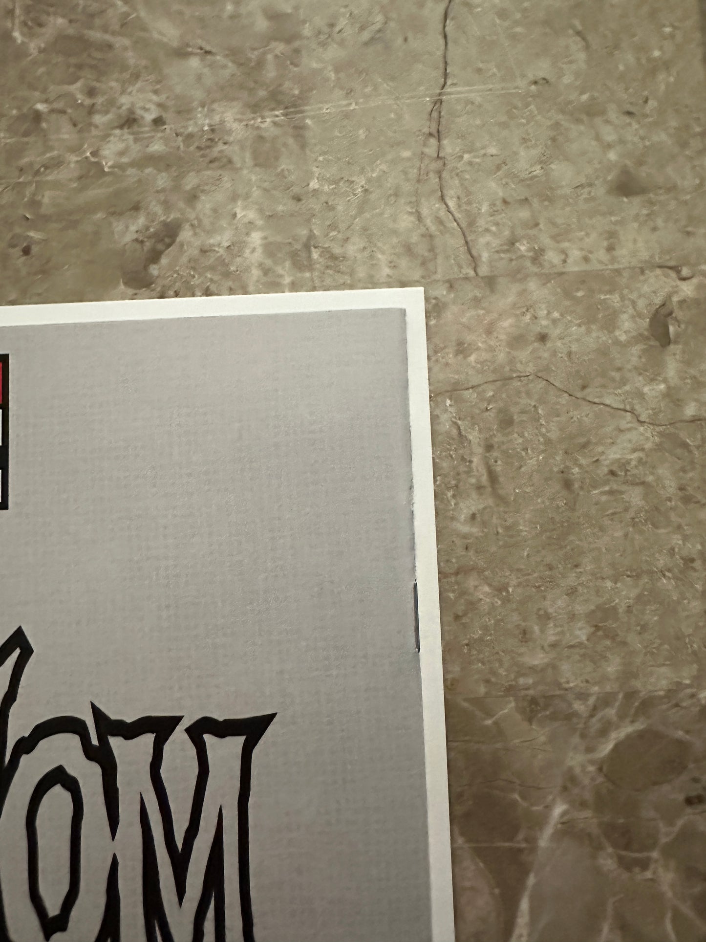 Venom #27 Unknown Comics Sketch Signed Donnie Cates NM+ 9.6 (Marvel 2020)