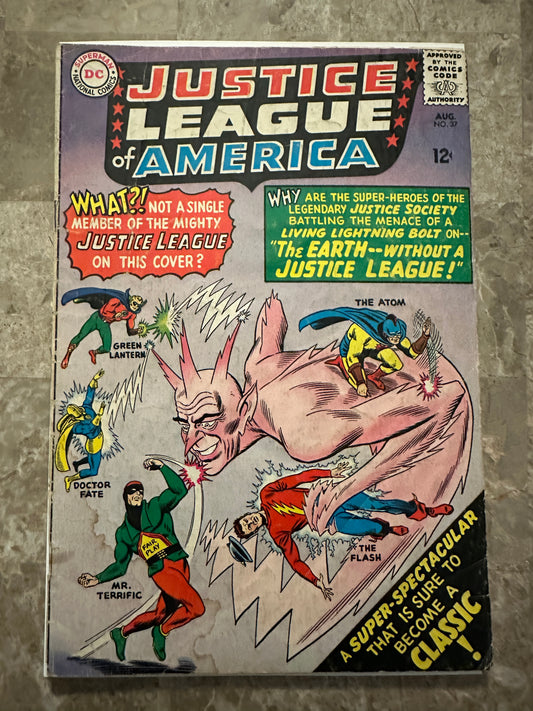Justice League of America #37 G/VG 3.0 (1965 DC Comics)