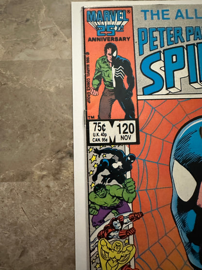 Spectacular Spider-Man #120 FN 6.0 (1986 Marvel)
