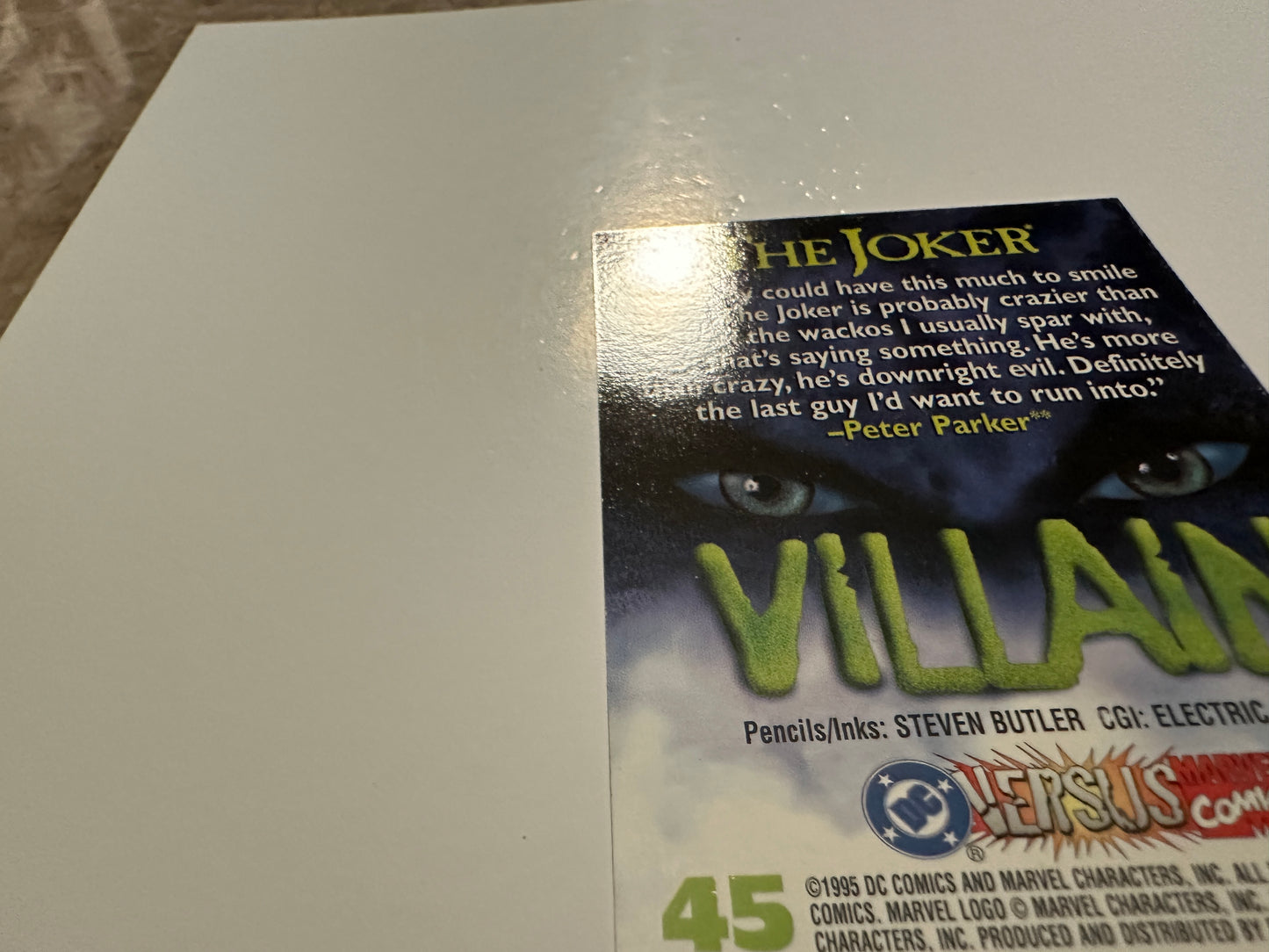 The Joker #45 (1995 Fleer DC vs. Marvel) - High grade