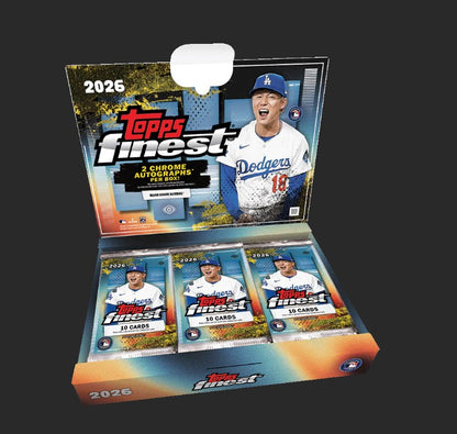 2026 Topps Finest Baseball Hobby Box