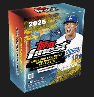 2026 Topps Finest Baseball Mega 20-Box Case