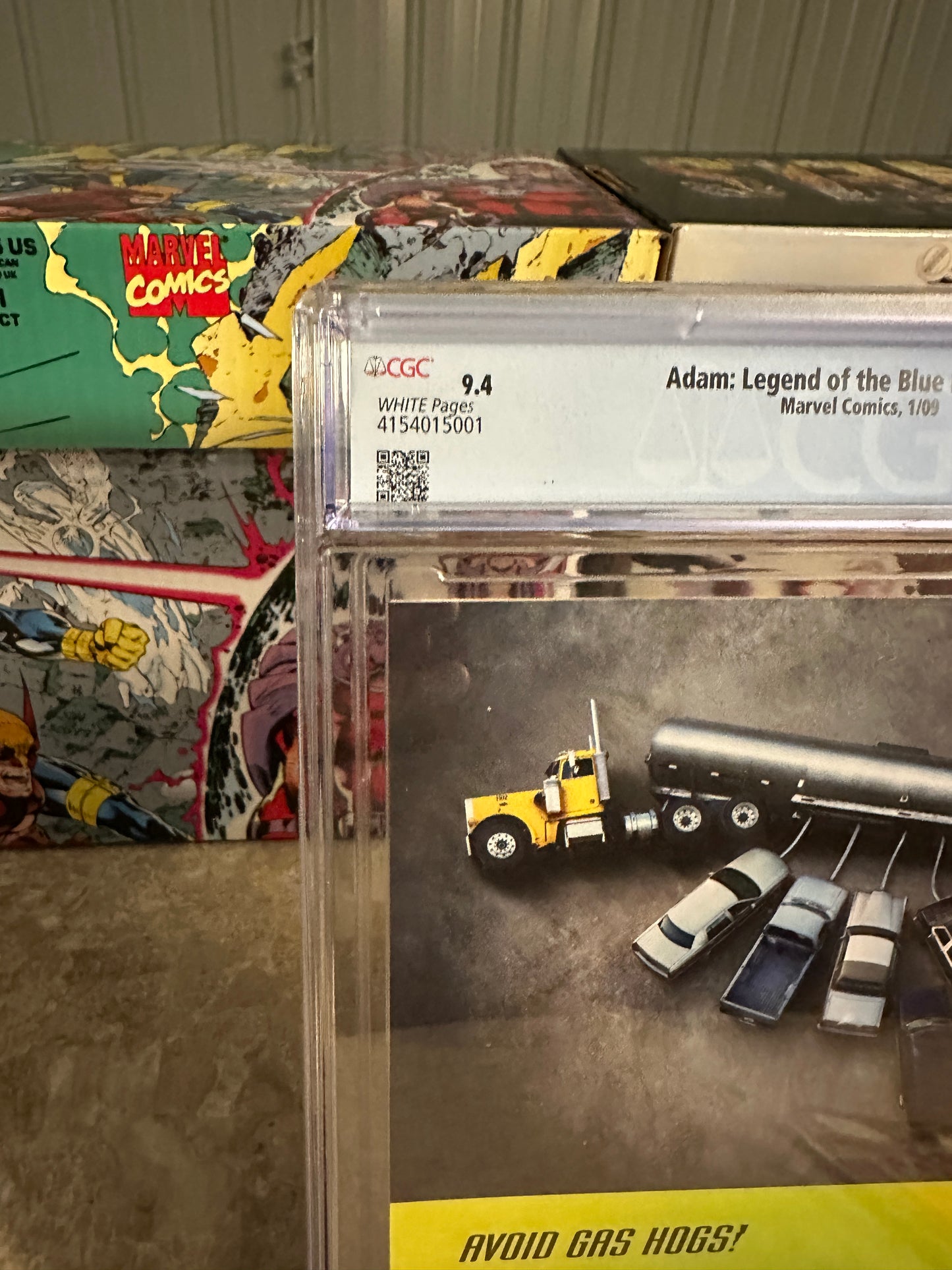 Adam: Legend of the Blue Marvel #1 CGC 9.4 (2009 Marvel)