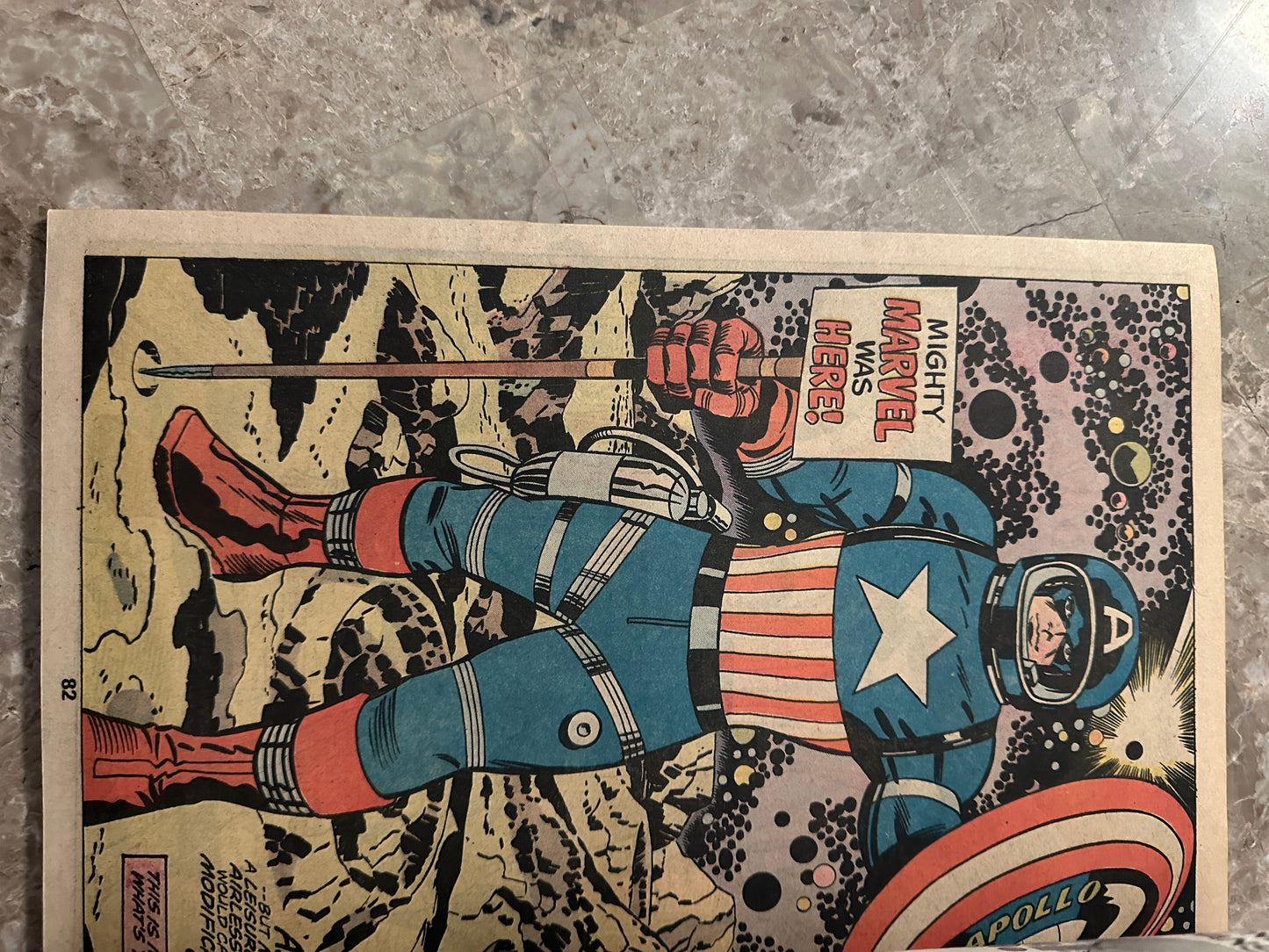(Copy) Captain America's Bicentennial Battles FN 6.0 (1976 Marvel Treasury) - Unpressed
