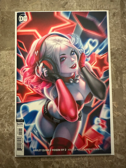 Harley Quinn and Poison Ivy #2 (DC 2019) 2x Louw Variants
