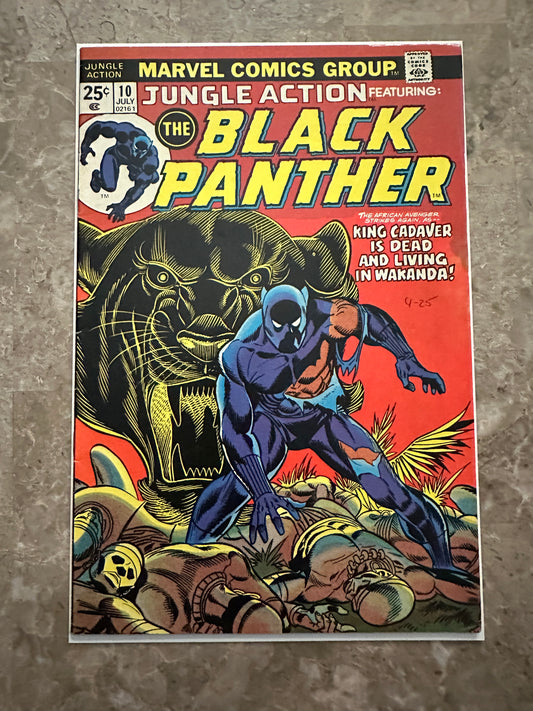Jungle Action Black Panther #10 FN/VF 7.0 (1974 Marvel Comics)