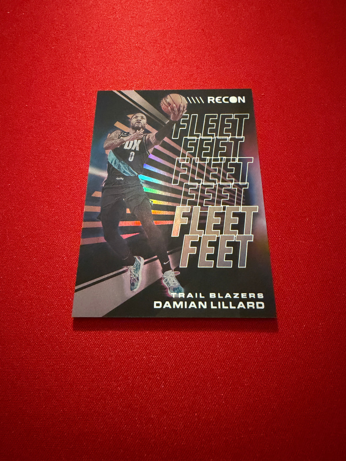Damian Lillard 2022-23 Panini Recon Fleet Feet #12