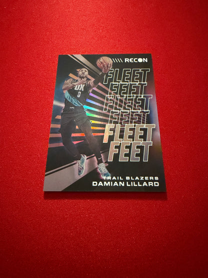 Damian Lillard 2022-23 Panini Recon Fleet Feet #12