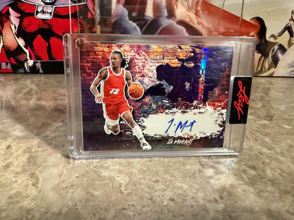 Ja Morant 2026 Leaf Art of Sport Street Art Auto Purple /4