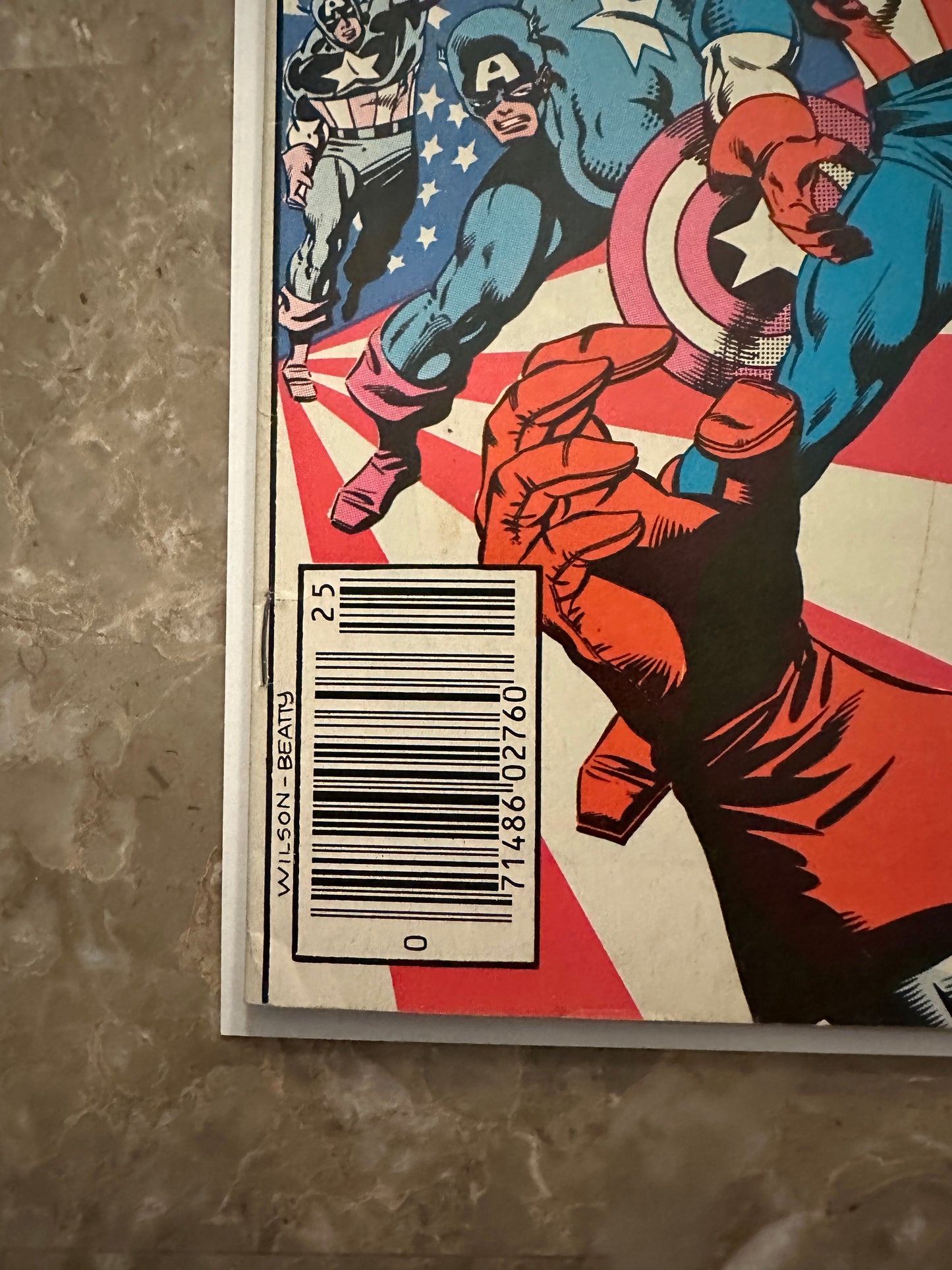 Captain America Annual #6 Newsstand FN/VF 7.0 (1982 Marvel)