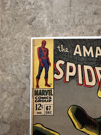 Amazing Spider-Man #67 FN 6.0 (1968 Marvel Comics)