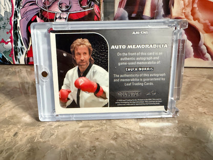 Chuck Norris 2026 Leaf Ultimate Sports Auto Memorabilia Game-Used /8