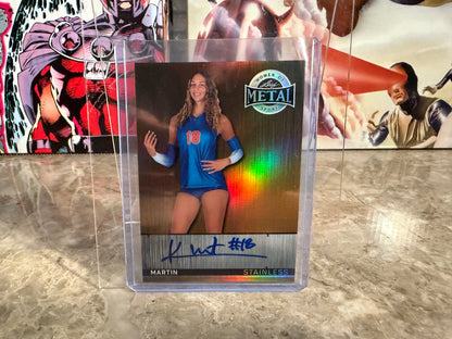 Kennedy Martin 2026 Leaf Women of Sport Stainless Auto Gold Prismatic 1/1