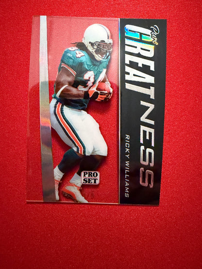 Ricky Williams 2026 Leaf Pro Set Metal Football Pure Greatness /5