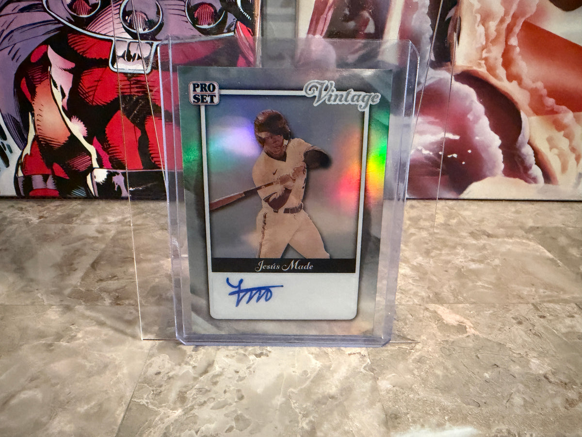 Jesús Made 2026 Leaf Pro Set Vintage Auto Silver Prismatic /25