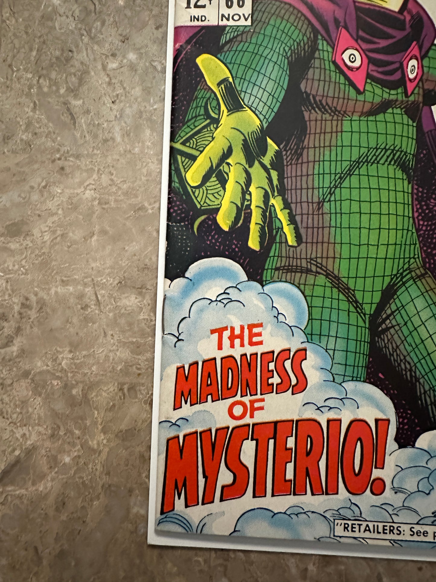 Amazing Spider-Man #66 FN 6.0 (Marvel Comics 1968) - Beautiful Copy for grade