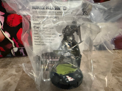 D&D HeroClix: Series One Limited Edition Human Paladin + Cards & Map OP Kit