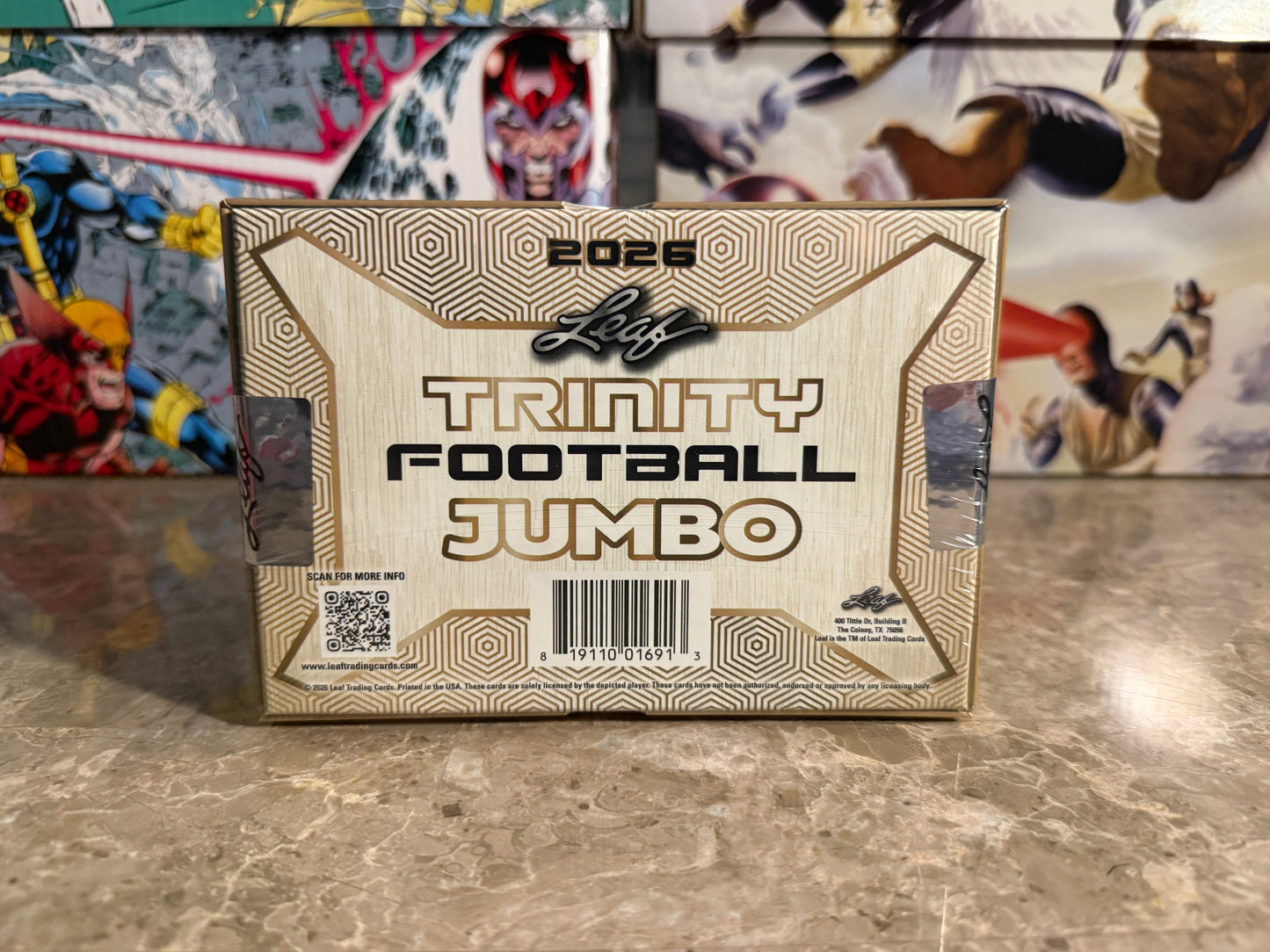 2026 Leaf Trinity Football Jumbo Hobby Box