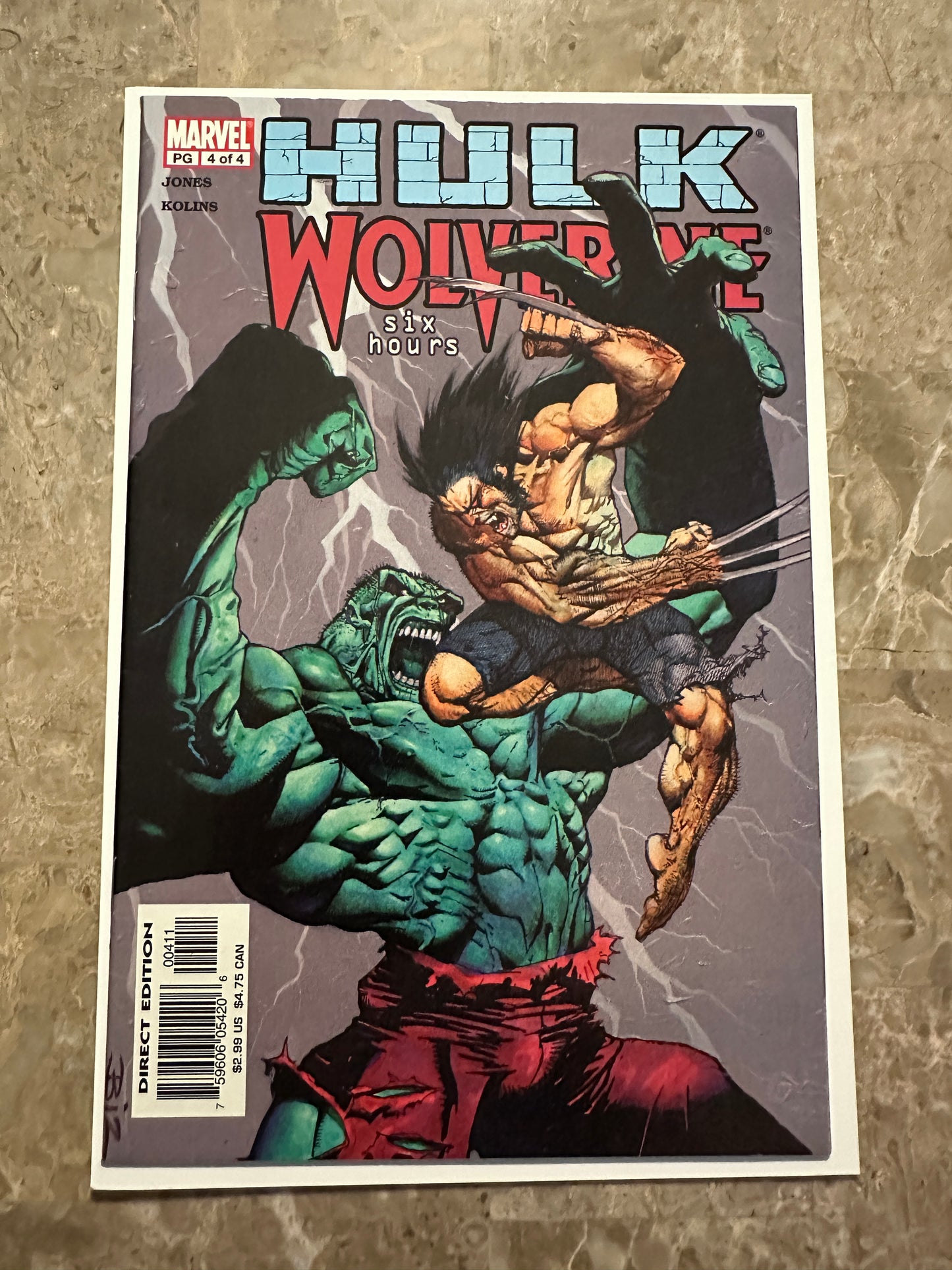 Hulk Wolverine Six Hours #1-4 High Grade (Marvel 2003)